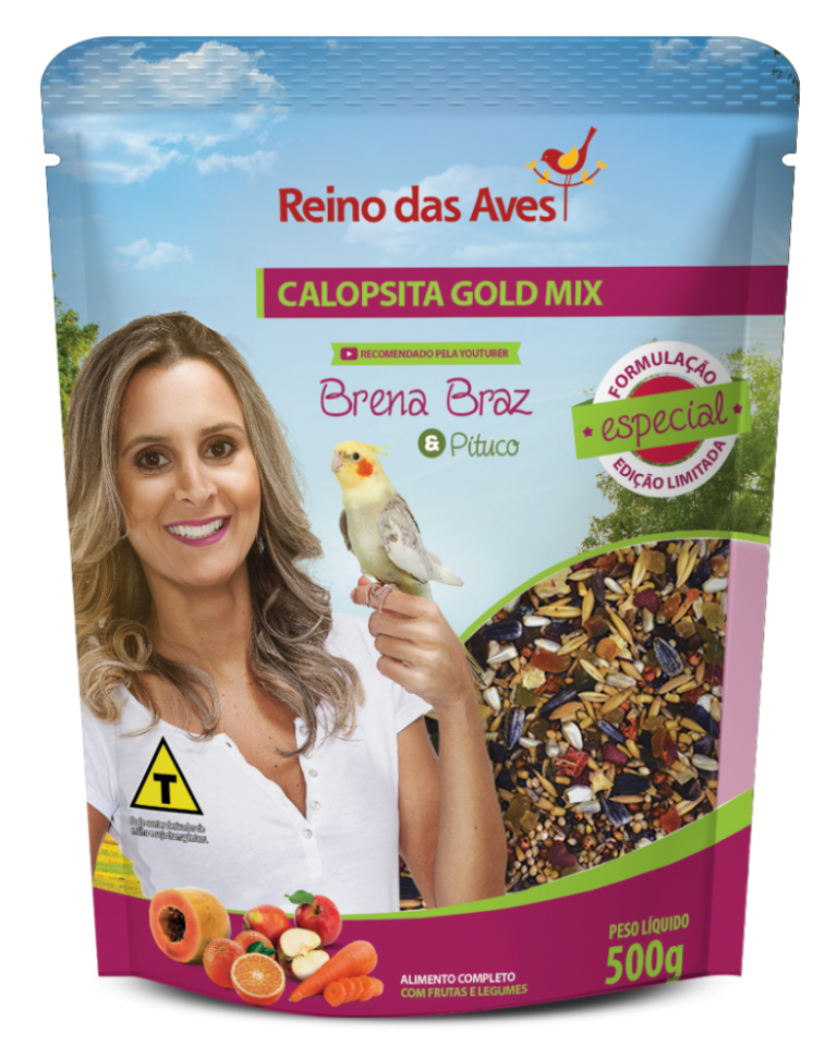 Ra O Reino Das Aves Papagaio Gold Mix Capil