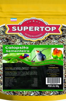 COLEIRO PAPA-CAPIM OLEO DE BACALHAU SUPERTOP 500G - Mai agropet